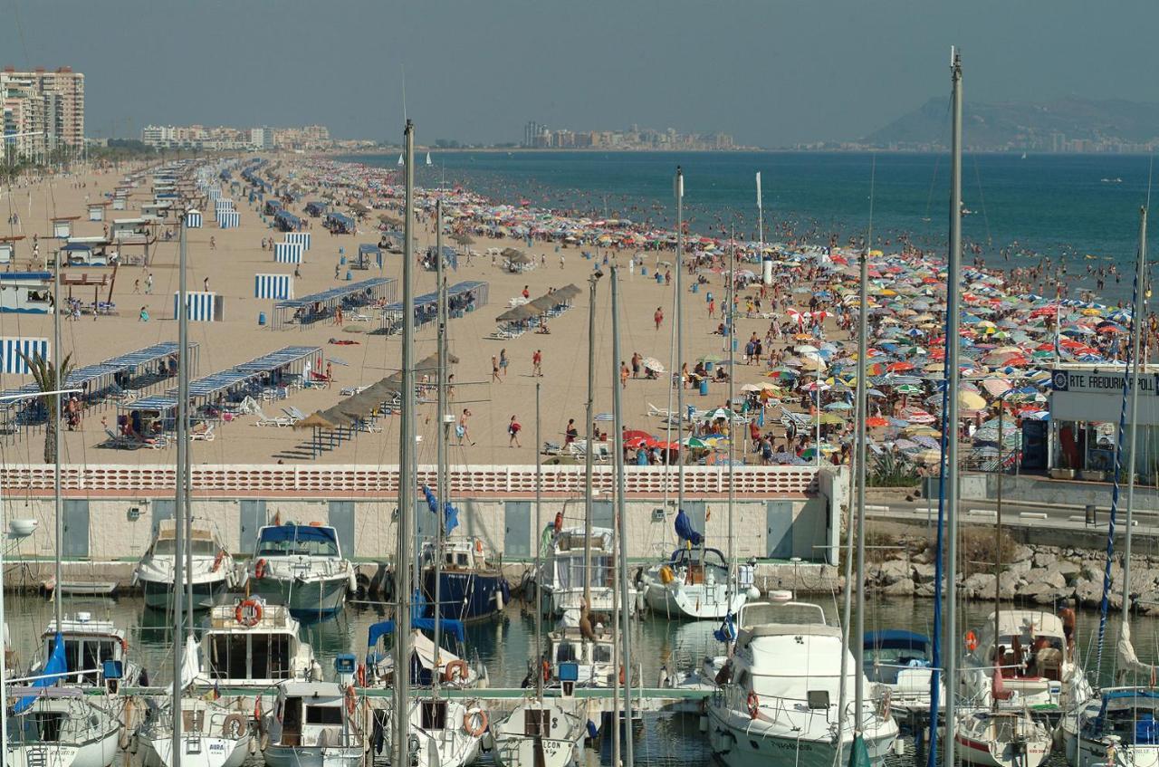 Playa de Gandia Capri Gandia Primera Linea - Alquiler Solo Familias מראה חיצוני תמונה